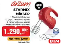 ARZUM STARMİX MİKSER ARZUM STARMİX MİKSER